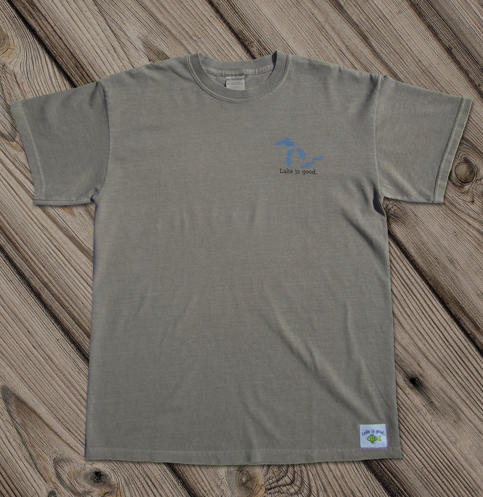 Lake is Good Sand with Great Lakes - Men's Short Sleeve